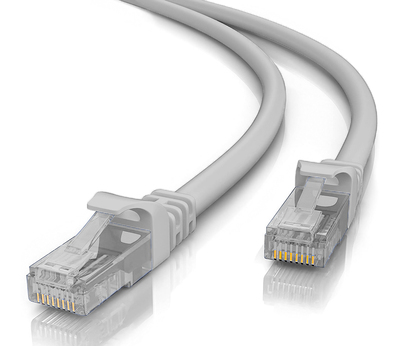 POWERTECH καλώδιο δικτύου CAB-N185, Cat 5e U/UTP, CCA 26AWG, 1m, γκρι