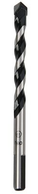 DELI σετ τρυπάνια DH-BWZ010-E1 για τοίχο/μέταλλο/ξύλο, 45# YG6X, 10x120mm, τρίπλευρο, 5τμχ
