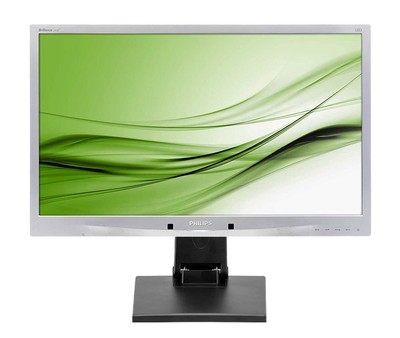 PHILIPS used οθόνη 241B4 LED, 24" 1920x1080 VGA/DVI/DisplayPort, με universal stand, Grade B