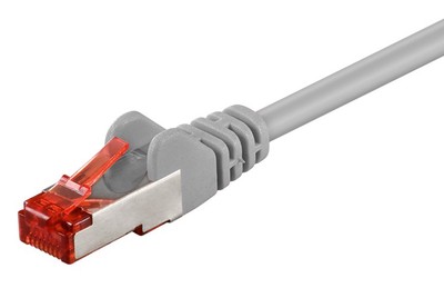 GOOBAY καλώδιο δικτύου 95579, CAT 6 S/FTP, copper, 250MHz, 1.5m, γκρι
