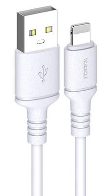 KAKUSIGA καλώδιο Lightning σε USB KSC-421, 2.8A, 480Mbps, 2m, λευκό