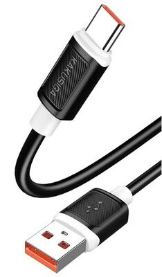 KAKUSIGA καλώδιο USB-C σε USB KSC-998, σιλικόνης, 5A, 480Mbps, 1m, μαύρο