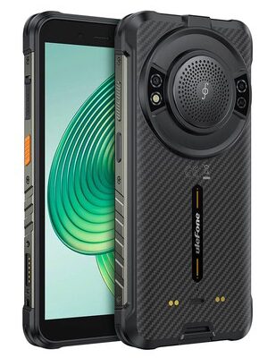 ULEFONE smartphone RugKing με ηχείο 3.5W, 5.99", 8/256GB, 9600mAh, IP68/IP69K, μαύρο