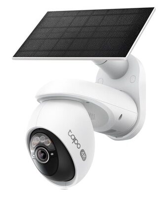 TP-LINK smart ηλιακή κάμερα Tapo C660 KIT, 4K/8MP, WiFi, PTZ, SD, IP65, EU/1.0