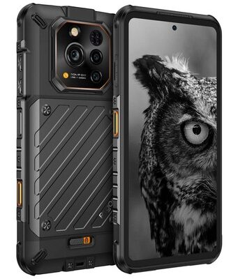 RUGONE smartphone Xever 7, 6.67", 12/512GB, 5G, 5550mAh, IP68/IP69K/MIL-STD-810H, μαύρο