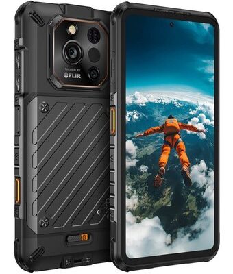 RUGONE smartphone Xever 7 Pro με θερμική εικόνα, 6.67", 12/512GB, 5G, 5550mAh, IP68/IP69K/MIL-STD-810H, μαύρο