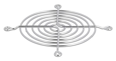 DELOCK σχάρα για 92mm ανεμιστήρα 67307, μεταλλική, ασημί