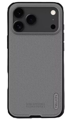 NILLKIN θήκη Super Frosted Shield Pro για Apple iPhone 17 Pro, διάφανη/μαύρη