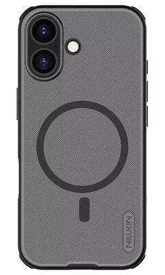 NILLKIN θήκη Super Frosted Shield Pro Magnetic για Apple iPhone 17, διάφανη/μαύρη