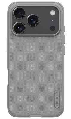 NILLKIN θήκη Super Frosted Shield Pro για Apple iPhone 17 Pro, γκρι