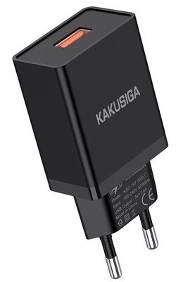 KAKUSIGA φορτιστής τοίχου KSC-930, USB, 2.4A, μαύρος