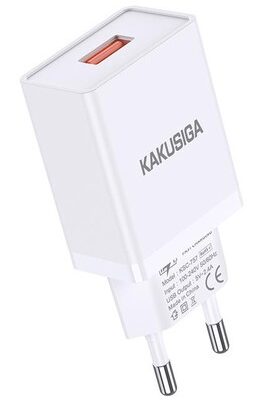 KAKUSIGA φορτιστής τοίχου KSC-930, USB, 2.4A, λευκός
