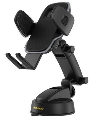 ULEFONE βάση smartphone αυτοκινήτου UAN16 για ταμπλό, 58-100mm x 146mm, μαύρη