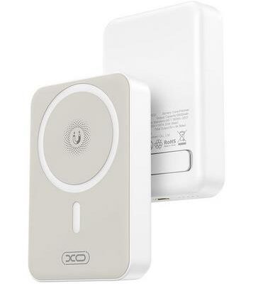 XO PR231 MAG SAFE IPHONE 15W WIRELESS+PD20W POWERBANK, 10000MAH, ΛΕΥΚΟ
