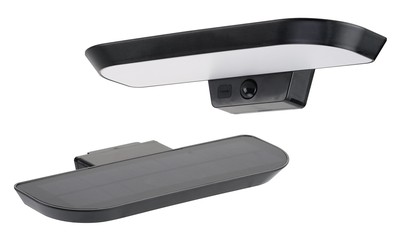 POWERTECH LED ηλιακό φωτιστικό PT-1516 με αισθητήρα κίνησης, 6W, 2000mAh, μαύρο
