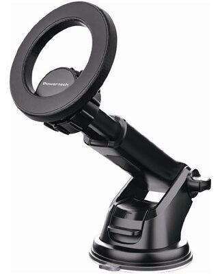 POWERTECH βάση smartphone αυτοκινήτου PT-1550 για ταμπλό, μαγνητική, μαύρη