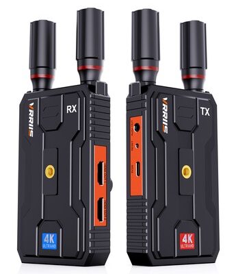 VRRIIS HDMI σύστημα ασύρματης μετάδοσης βίντεο WL097 Pro, 4K, 2.4/5GHz, έως 400m