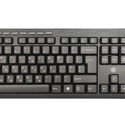 NG ΠΛΗΚΤΡΟΛΟΓΙΟ KB106-GR USB BLACK ΜΕ ΜULTIMEDIA ΚΟΥΜΠΙΑ