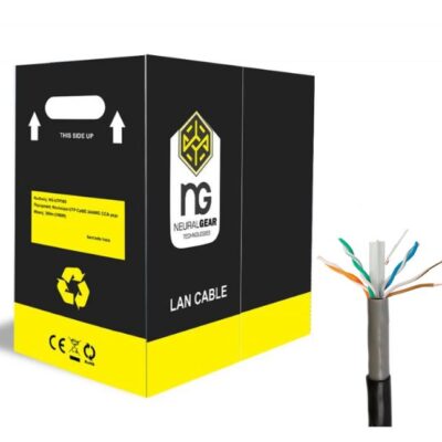 NG ΚΑΛΩΔΙΟ ΔΙΚΤΥΟΥ UTP ΜΑΥΡΟ CAT6 CCA 305m ΕΞΩΤΕΡΙΚΗΣ ΧΡΗΣΗΣ.