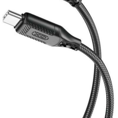 XO NB-Q236B ΚΑΛΩΔΙΟ ΦΟΡΤΙΣΗΣ TYPE-C ΣΕ TYPE-C, 60W, ΜΑΥΡΟ