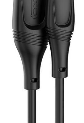 XO NB238 ZEUS ΚΑΛΩΔΙΟ ΦΟΡΤΙΣΗΣ ΣΙΛΙΚΟΝΗΣ TYPE-C, ΜΑΥΡΟ, 1Μ