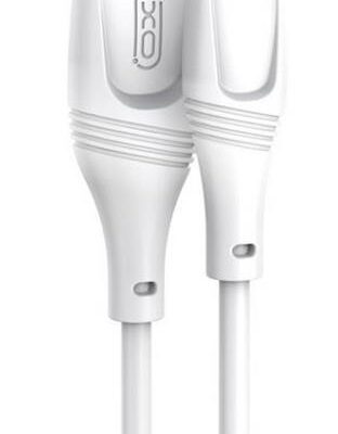 XO NB238 ZEUS ΚΑΛΩΔΙΟ ΦΟΡΤΙΣΗΣ ΣΙΛΙΚΟΝΗΣ TYPE-C, ΛΕΥΚΟ, 1Μ
