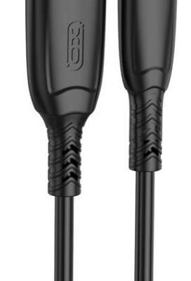 XO NB245 ΚΑΛΩΔΙΟ ΦΟΡΤΙΣΗΣ ΣΙΛΙΚΟΝΗΣ SULUO SERIES LIGHTNING, 1M, ΜΑΥΡΟ