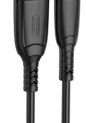 XO NB245 ΚΑΛΩΔΙΟ ΦΟΡΤΙΣΗΣ ΣΙΛΙΚΟΝΗΣ SULUO SERIES TYPE-C, 1M, ΜΑΥΡΟ