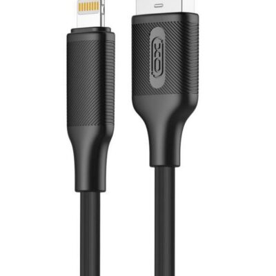 XO NB265 ΚΑΛΩΔΙΟ ΦΟΡΤΙΣΗΣ MINIMALIST SERIES LIGHTNING, ΜΑΥΡΟ