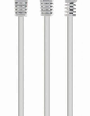 CABLEXPERT ΚΑΛΩΔΙΟ S/FTP CAT6A 0.25m, LSZH, ΛΕΥΚΟ