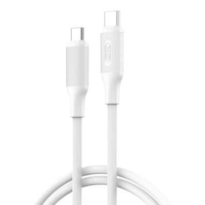 XO NB265A ΚΑΛΩΔΙΟ ΦΟΡΤΙΣΗΣ 60W MINIMALIST SERIES TYPE-C ΣΕ TYPE-C, ΛΕΥΚΟ