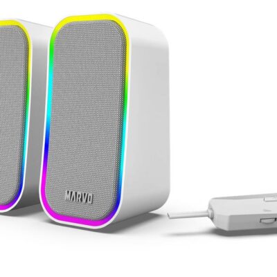 MARVO SG-285 GY HAVOC20 HXEIO, 2x3w, RGB, ΓΚΡΙ