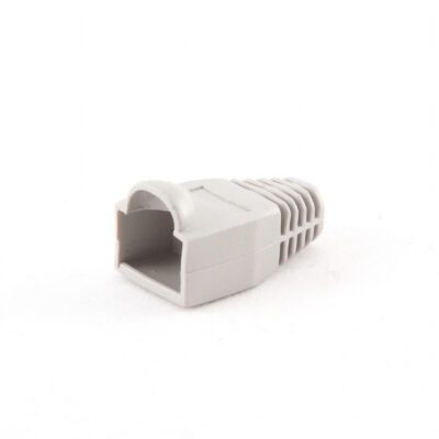 CABLEXPERT ΚΑΠΑΚΙ ΠΡΟΣΤΑΣΙΑΣ ΒΥΣΜΑΤΩΝ RJ45 UTP, 100 ΤΕΜΑΧΙΑ, ΓΚΡΙ