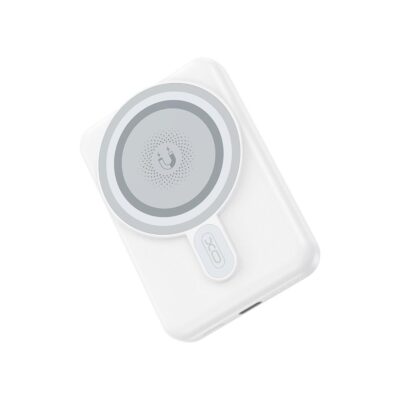XO PR264 ΜΑΓΝΗΤΙΚΟ POWERBANK 15W WIRELESS CHARGING + PD20W, 10000MAH, ΛΕΥΚΟ