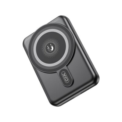 XO PR264 ΜΑΓΝΗΤΙΚΟ POWERBANK 15W WIRELESS CHARGING + PD20W, 10000MAH, ΜΑΥΡΟ