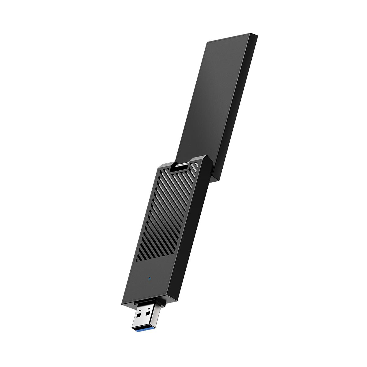 CUDY WU6500 BE6500, WIFI 7, HIGH GAIN USB 3.0 ADAPTER, TRI-BAND
