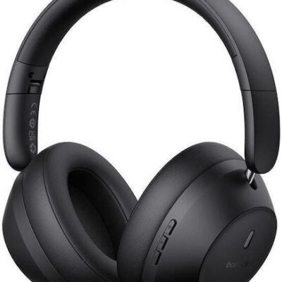 BASEUS BASS 30 MAX, ΑΣΥΡΜΑΤΑ HEADPHONES, ΜΑΥΡΑ