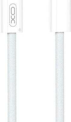 XO NB-Q260C, ΚΑΛΩΔΙΟ ΦΟΡΤΙΣΗΣ, TYPE-C ΣΕ LIGHTNING, 27W, 3M, ΛΕΥΚΟ