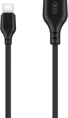 XO NB103 BELL, ΚΑΛΩΔΙΟ ΦΟΡΤΙΣΗΣ, 2.1Α, TYPE-C, 2M, ΜΑΥΡΟ