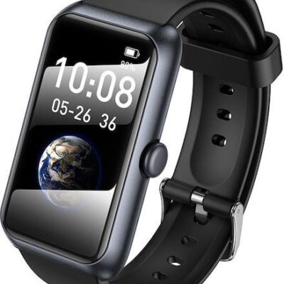 HOCO Y34, SMART WATCH, SPORT, CALL VERSION, ΜΑΥΡΟ