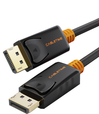 CABLETIME καλώδιο DisplayPort CT-01G, 4K/60Hz, 4.5m, μαύρο