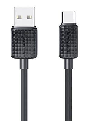 USAMS καλώδιο USB-C σε USB US-SJ693, 3A, 480Mbps, 2m, μαύρο