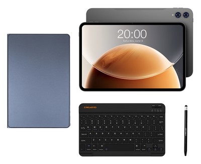 TECLAST tablet T65 με πληκτρολόγιο/στυλό αφής/θήκη, 13.4", 6/128GB, 4G, Android 15, 8000mAh, γκρι