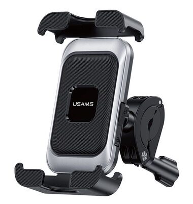 USAMS βάση ποδηλάτου για smartphone ZJ082, μαύρη