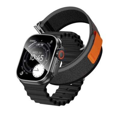 HOCO Y42, ULTRA SMARTWATCH, CALL VERSION, ΜΑΥΡΟ