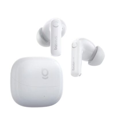 BASEUS BASS BP1 PRO, ΑΣΥΡΜΑΤΑ ΑΚΟΥΣΤΙΚΑ, TWS, IN EAR, ΛΕΥΚΑ