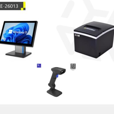 NG ALL IN ONE POS TERMINAL, 15.6in, J6412, 8GB, SSD 256GB, FANLESS + NG ΘΕΡΜΙΚΟΣ ΕΚΤΥΠΩΤΗΣ, 80mm + NG ΕΝΣΥΡΜΑΤΟ BARCODE SCANNER