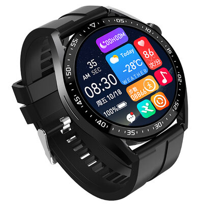 INTIME smartwatch 3 Pro, 1.28", IP67, heart rate, ηχείο & mic, μαύρο