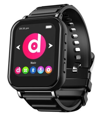 RUIZU MP3 player M8, 1.54", 32GB, Bluetooth, ελληνικό μενού, μαύρο