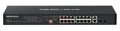 MERCUSYS rackmount switch MS120GP, 20x Gigabit θύρες, PoE+, V1.0